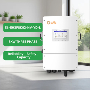 Inversor Híbrido Trifásico Solis S6-EH3P8K02-NV-YD-L de 8KW, Precio de Fábrica, 97.5% de Eficiencia, Compatible con Baterías de Litio - Product Image 1