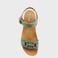 Sandales d'été décontractées pour femmes à plateforme avec boucle en D, bout ouvert, semelle épaisse et souple, et boucle de cheville réglable