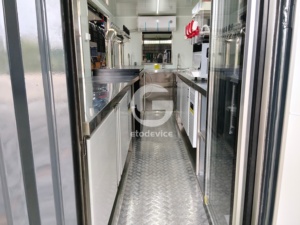 Bar modulaire en conteneur à vendre, bar à bière extérieur préfabriqué avec fenêtre de service - Product Image 5