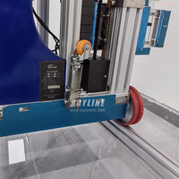 Impresora de pared AI plegable a la venta Impresora 3D montada en la pared, impresoras de inyección de tinta recta Impresora de papel tapiz Tinta UV automática