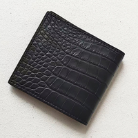 Dompet Lipat Kulit Buaya Asli Desain Terbaru, Dompet Kartu Kulit Eksotis
