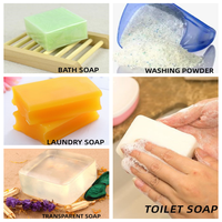 Bahan Baku Deterjen High TFM Soap Noodles Malaysia White Transparent Soap Noodles White Transparent Soap Noodles