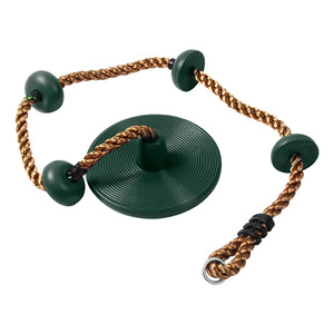 Chaise à bascule ronde d'extérieur pour enfants, ensemble de cordes de 200 cm, balançoire d'arbre, capacité de 100 kg, pour la maison et la zone enfant - Product Image 3