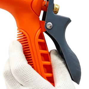 Boquilla de pulverización ajustable con punta cónica y gatillo trasero, conexión roscada compatible con manguera estándar, para paisajismo - Product Image 3