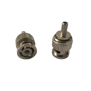 Q6 nối mini BNC-C-J1.5 kết nối đồng trục <span class=keywords><strong>50ohm</strong></span> Mini BNC Nam nối cho rg316 RG174 cáp thông tin liên lạc - Product Image 1