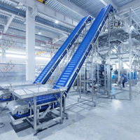 Machine à emballer de pesage à deux lignes LWT Emballeur automatique de pièces en plastique à 14 têtes avec élévateurs à trémie