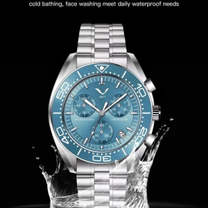 New 007 Sports <b>Watches</b> for Men Top Brand Luxury Steel Wrist <b>Watch</b> Fashion Japan VK68 Chronograph Relogio Masculino - Product Image 3
