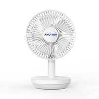 2024 LED étudiant ventilateur de bureau lampe de bureau cadeau USB ventilateur de Table OEM Mini ventilateurs