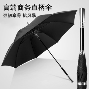 Parapluie automatique à long manche en nylon, entièrement automatique, style classique, pour activités promotionnelles, adapté au soleil et à la pluie - Product Image 5