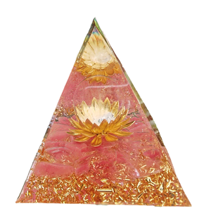 6cm đánh bóng tự nhiên 7 Chakra orgone đầy màu sắc Pha Lê Kim tự tháp âm thanh chữa bệnh thiết lập khối lập phương cũ Crafted sản phẩm - Product Image 5