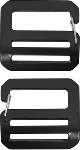 PCS Adjustable <b>Spring</b> <b>Door</b> Push To Open G Shaped Buckle With Aluminum Alloy Inner Diameter In One On The Left And One On The Rig - Product Image 1