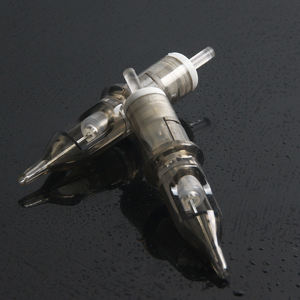 Aghi per Tatuaggio <span class=keywords><strong>MONA</strong></span> Universali Sterilizzati con Cartuccia Rotonda, Sistema a Membrana per Sopracciglia Ombré e Powder Brows, Aghi RL RS RM M1 - Product Image 1