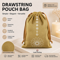Sacs à cordon en flanelle avec logo personnalisé, vente en gros, pochettes de rangement en velours doux, plusieurs tailles et couleurs, emballage cadeau pour bijoux et cosmétiques