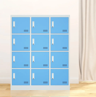 Élèves du primaire Coloré Casier De Stockage Cartable Casier En Métal 9 Portes Maternelle En Acier Casier De Stockage Armoire