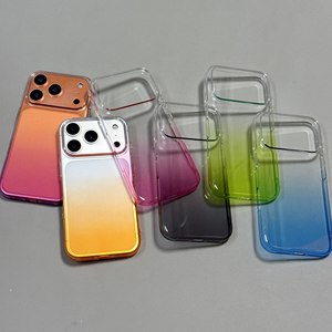 Coque de téléphone transparente dégradée en PC antichoc pour <span class=keywords><strong>iPhone</strong></span> 17 16 <span class=keywords><strong>Pro</strong></span> <span class=keywords><strong>Max</strong></span> 15 14 13 - Product Image 2