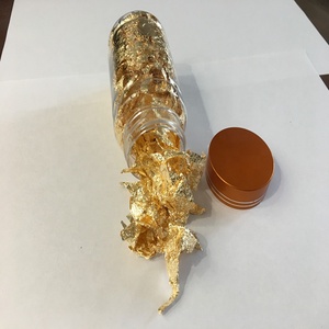 Золотые хлопья, листовой кусок, серебряная медь, ломающий лист, хлопья для ногтей, в технике отливки фрагментов листового золота - Product Image 2