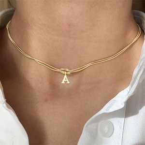 SongYi OEM ODM Commercio all'Ingrosso Nodo Infinito Regali per <span class=keywords><strong>San</strong></span> <span class=keywords><strong>Valentino</strong></span> Nodo d'Amore Collane e <span class=keywords><strong>Bracciali</strong></span> con Catena a Serpente - Product Image 3