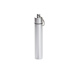 Factory High Quality Portable Waterproof Metal Pill Box Case Custom Stainless Steel Aluminum Metal Small Pill Case Box Bottle