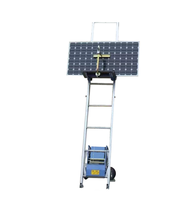 Module solaire alimenté par batterie Ascenseur 300kg Chargement 4-25m Réglage de la hauteur