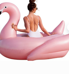 Cigno Gonfiabile Dorato OEM, il Più Grande Galleggiante per Piscina - Product Image 2