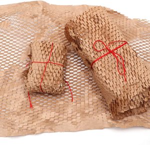 Phân hủy sinh học tái chế giấy đệm bọc tổ ong giấy bao bì CuộN tổ ong giấy gói - Product Image 3