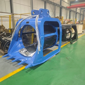 Large Capacity <b>Rotary</b> <b>Screening</b> <b>Bucket</b> for 40 to 50 Ton <b>Excavators</b> - Product Image 3