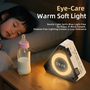 Veilleuse 3D pour enfants - Lampe de table intelligente à intensité variable avec type-C et blanc chaud, commande tactile pour lampe de lecture de chambre à coucher - Product Image 3