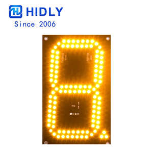 Tableau numérique LED rouge de 8 pouces - Product Image 2