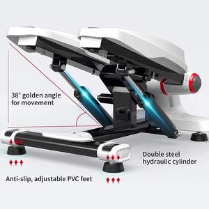 Attrezzatura per il Fitness aerobico tapis roulant passo-passo <span class=keywords><strong>Mini</strong></span> <span class=keywords><strong>Stepper</strong></span> per esercizi con fasce di resistenza fitness multifunzionale portatile per palestra - Product Image 3
