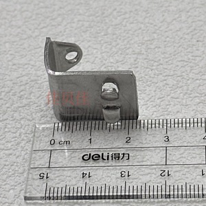 Gancho de soporte para estante de refrigerador, aleación de aluminio, fácil instalación, accesorio para refrigerador - Product Image 2
