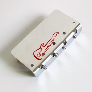 Donlis สะพานแบสแซดเดิลทองเหลือง19มม. แนววินเทจสำหรับกีตาร์เบส4สายแจ๊ส - Product Image 6