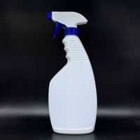 Pulvérisateur à pompe en plastique HDPE 500 ml avec gâchette pour le nettoyage