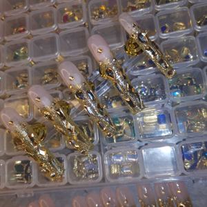 Ensemble complet de pointes d'<span class=keywords><strong>ongles</strong></span> et d'orteils à la main, presse personnalisée sur les <span class=keywords><strong>ongles</strong></span>, vente en gros, livraison gratuite - Product Image 4