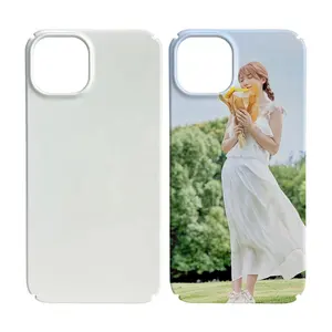 Subbank White 3D Sublimation Blanks PBT Plastic Protector Phone Case Sublimation Phone Cases For Iphone 11 and 12 series