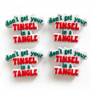 もつれシリコンビーズであなたのTinselを手に入れないでくださいジュエリーブレスレットペンシリコンフォーカルビーズを作る - Product Image 1