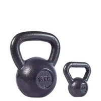 Pesa Rusa de Hierro Fundido para Entrenamiento de Fuerza y Cardio en Casa, de 4 kg a 40 kg