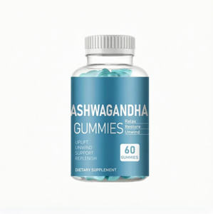 Gomitas de Ashwagandha, Withania Somnifera, Suplemento Herbal Adaptógeno - Product Image 1