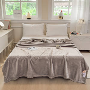 Plaid décoratif en velours <span class=keywords><strong>de</strong></span> lait 100% polyester, motif flocon <span class=keywords><strong>de</strong></span> neige, tricot uni teint, avec cordon <span class=keywords><strong>de</strong></span> serrage, pour canapé et <span class=keywords><strong>lit</strong></span>, toutes saisons - Product Image 1