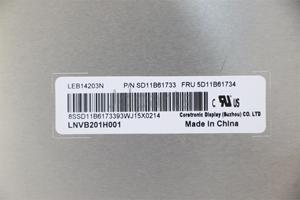 14 "dizüstü dokunmatik ekran FHD LCD orijinal orijinal Thinkpad T14s Gen 2 için 5D11B61734 LEB14203N LNVB201H001 - Product Image 6