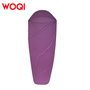 WOQI Vente à chaud <span class=keywords><strong>Drap</strong></span> <span class=keywords><strong>de</strong></span> lit en polyester doux et léger Camping Voyage <span class=keywords><strong>Sac</strong></span> <span class=keywords><strong>de</strong></span> couchage confortable pour maman Doublure intérieure - Product Image 4