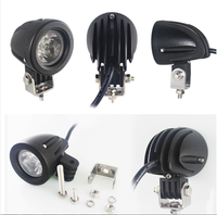 Mini 2 pouces 10W LED projecteur de travail blanc inondation 6500K voiture conduite brouillard lumière auxiliaire pour route 4x4 ATV Auto éclairage extérieur