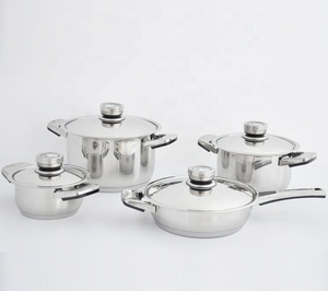 Juego de Utensilios de Cocina de Acero Inoxidable 304/201 de 16 Piezas, Olla y Sartén de Inducción para Cocinar en Casa - Product Image 4