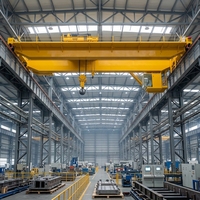 Pont roulant antidéflagrant de type QB 20-50/10 avec PLC et moteur, capacité 50T, portée 31,5M, hauteur de levage 12m