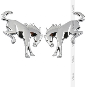 Calcomanías de personalidad a prueba de arañazos para coche Ford <span class=keywords><strong>Bronco</strong></span> Horse, accesorios creativos de protección solar, oclusión, 2 uds. - Product Image 2
