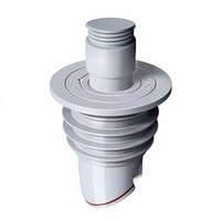 Clapet anti-retour WC en silicone pour égout de cuisine, anti-refoulement, pour tuyau de 50 mm, machine à laver et drain de sol