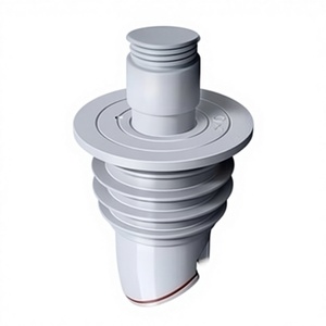<span class=keywords><strong>Clapet</strong></span> anti-retour WC en silicone pour égout de cuisine, anti-refoulement, pour tuyau de 50 mm, machine à laver et drain de sol - Product Image 1