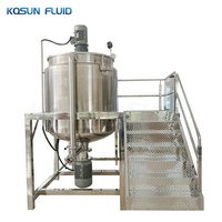 Homogénéisateur réservoir mélange crème chemisé liquide mélangeur réservoir chauffage acier inoxydable mélange réservoir avec agitateur chauffant