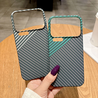 Coque arrière en polycarbonate à motif carbone pour Xiaomi 17 Pro Max 15 Ultra 15SPRO 14T 13T PCCO F5 13 12 5G Len Camer Case Cover