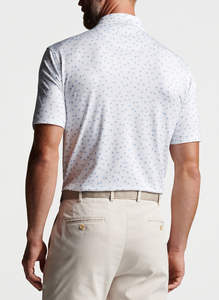 Logo personnalisé de haute qualité à séchage rapide coupe ajustée en tricot à manches courtes grande taille athlétique 87 polyester 13 spandex polo vêtements de golf - Product Image 3