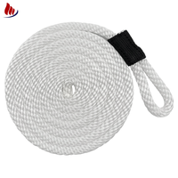 Ligne d'amarrage marine à 3 brins torsadés en polypropylène/nylon polyéthylène/PE haute résistance pour bateau/yacht 4mm-64mm